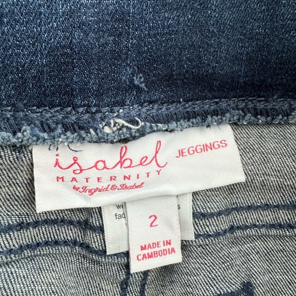 Postpartum stretch Jean leggings - Picture 2 of 2